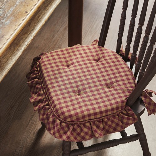 Burgundy check - burgundy,