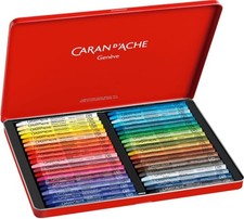 Caran Dache Neocolor I  Wax Oil Crayons Pastels Colour Water Resistant