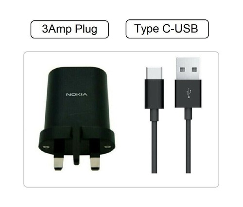 Nokia 18wx charger - ad-18wx, 3a