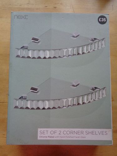 Next set glass corner - set,