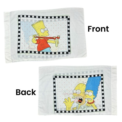 Vintage simpsons pillow - vintage, case