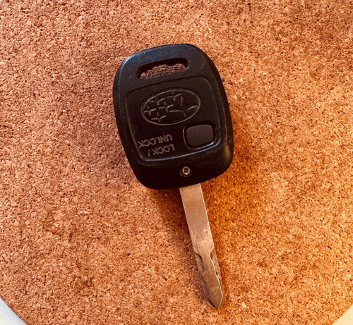 Subaru button remote key fob - button,