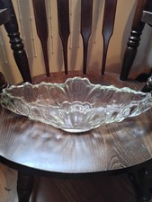 Vtg Jeanette Glass Banana Boat