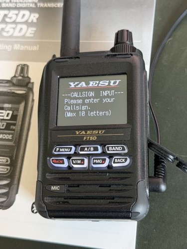 Yaesu ft5d 5dr c4fm dual - yaesu, ft-5dr
