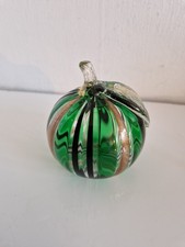 hand blown glass apple