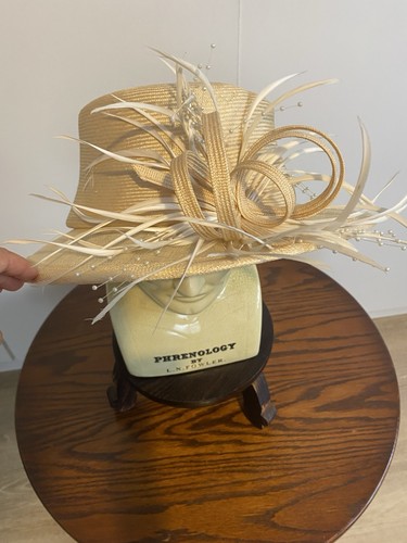 Whiteley wedding hat - wedding, made