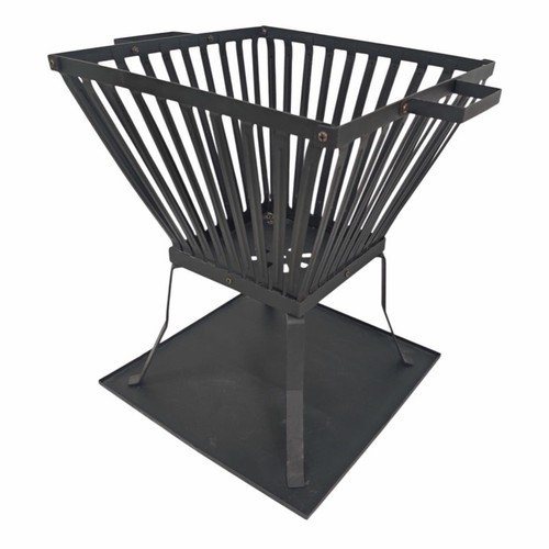 Steel standing foire basket - standing,
