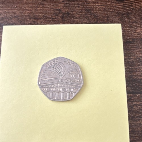 50p fifty pence - 50p, 2000