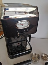 Russell Hobbs 28251 Retro Espresso Machine - 15 Bar Barista Pump Coffee Machine