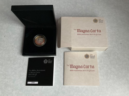 2015 silver proof - £2, coin