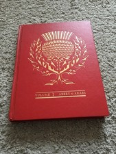 Volume 1 Abbey to Arabs Children’s Britannica Good Condition