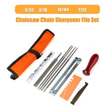 11Pcs Chainsaw Sharpening File For Stihl Filing Kit Chain Sharpen Saw Files New