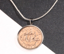 1965 60th Birthday Pre Decimal Half Penny Coin Pendant