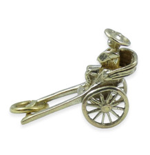 Vintage 14ct Yellow Gold Cart