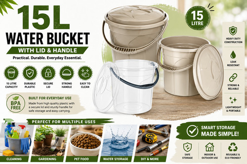 15l water bucket with - bucket,