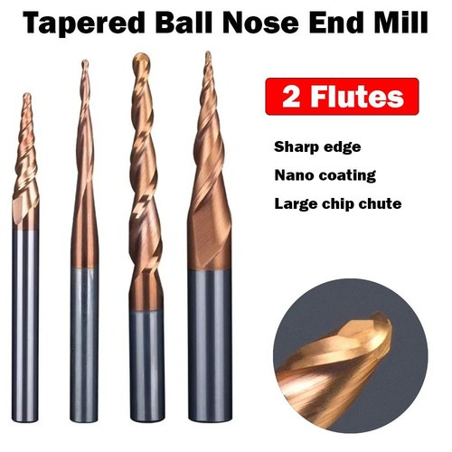 Tapered ball nose - tapered,