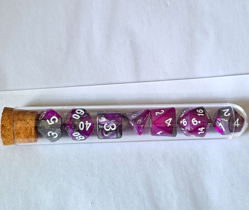 Purple black polyhedral - purple/black,