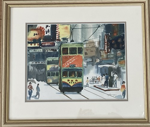 Watercolour painting hong - of,
