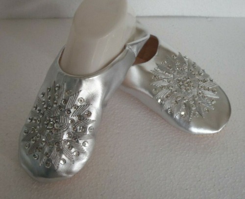 Moroccan silver leather - *,