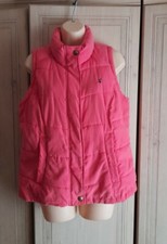 JOULES Women's HIGHAM Pink Gilet Bodywarmer UK 12