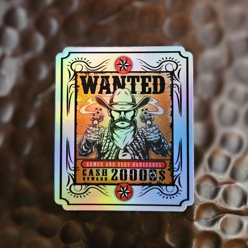 Wanted poster wild west - poster,