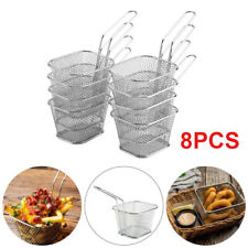 8Pcs Mini Chip Baskets Kitchen
