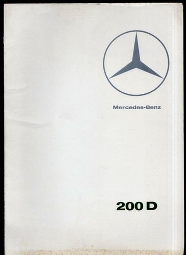 Mercedes benz 200d 1967 - 200d, 1967-1968