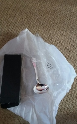 Christening silver spoon - christening,