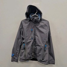 Musto Sardinia Br1 Ocean Sailing Hooded Rain Waterproof Jacket Coat Size Uk 10