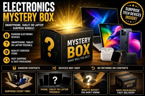 Electronics mystery box - electronics,