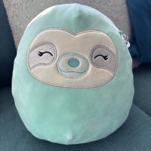 Aqua sloth squishmallow - 8”,