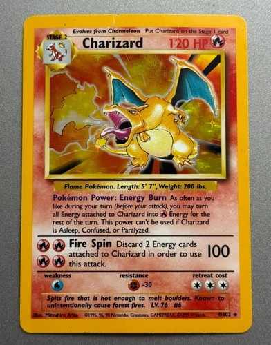 Charizard pokemon card holo - pokemon,