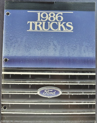 1986 ford truck salesmen - 1986,