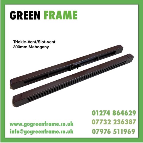 Upvc window vent - upvc, slot