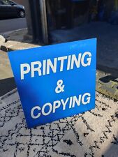 Acrylic vintage signage sign