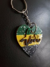 Jamacian Keyring with love