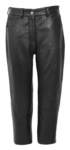 Womens real leather trousers - real,