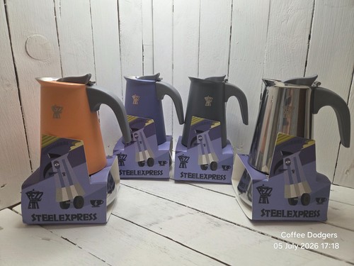 Pezzetti steelexpress moka pot - steelexpress,