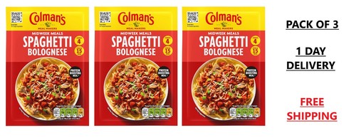 Colman spaghetti bolognese - spaghetti,