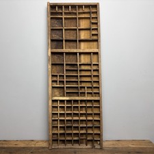 Vintage Wooden Printers Tray -