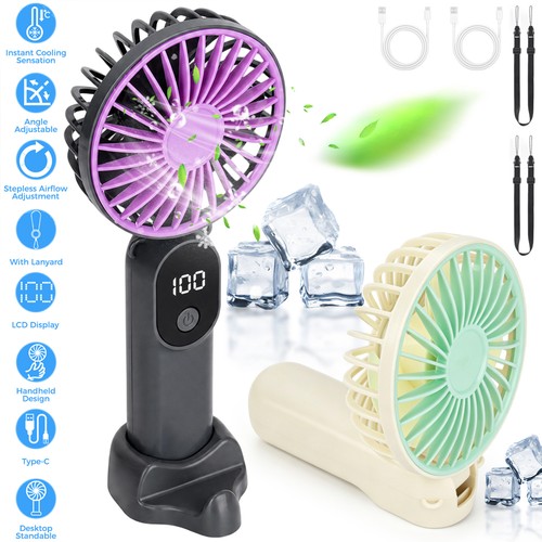 Desk fan 1200mah mini - desk,