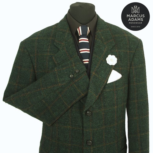 Harris tweed jacket blazer - tweed, 44r
