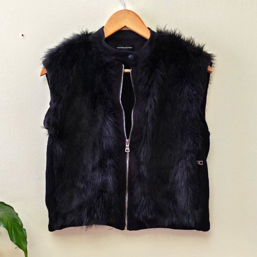 Maniere voir black faux fur - de,