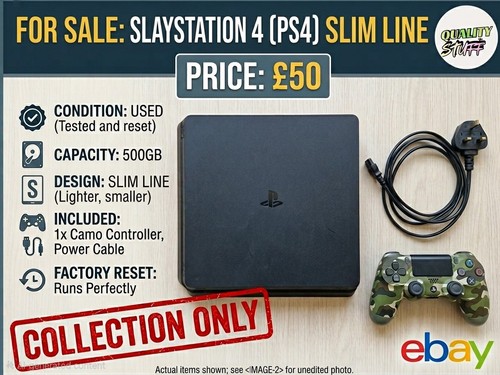 Sony playstation slim 500gb - sony, 4