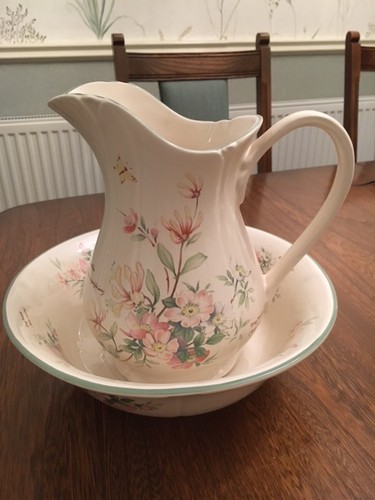 Jug wash bowl set royal - set.,