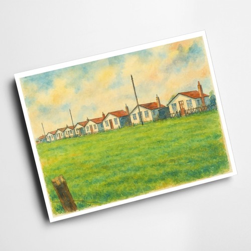 Print bungalows scratby - -,