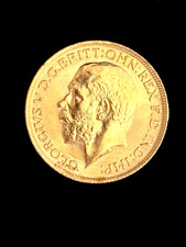 1913 george full gold 22ct - george,