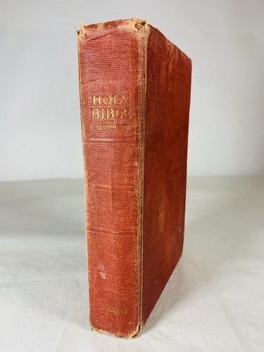 Vintage collins holy bible - vintage,