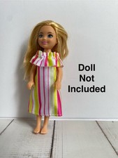 Chelsea  Doll Striped Dress