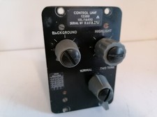 RAF Vulcan  10L 16495 Control Unit.